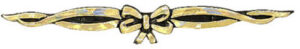 TRIM CENTRE RIBBON 100mm GOLD/CRYSTAL