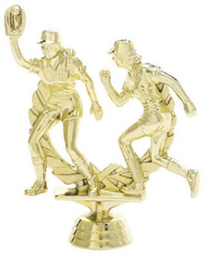 BASEBALL DOUBLE ACTION FEMALE GOLD 120mm