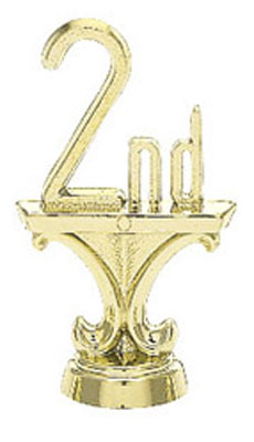 NUMBERS 2nd GOLD 60mm