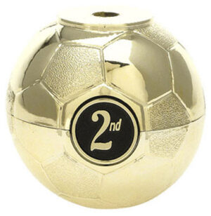 SOCCER BALL RISER GOLD 75mm