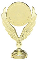 HOLDER WINGED MEDAL 70mm