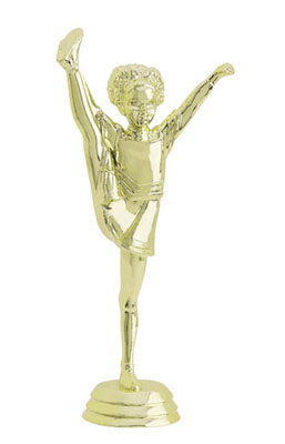 CHEERLEADER JUNIOR FEMALE GOLD 125mm