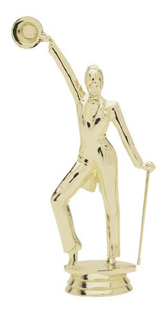 DANCING TAP DANCER WITH CANE 125mm