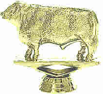 FARM ANIMAL HEREFORD BULL 75mm