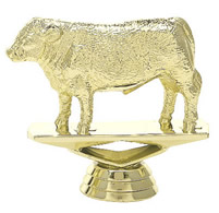 FARM ANIMAL HEREFORD STEER 75mm