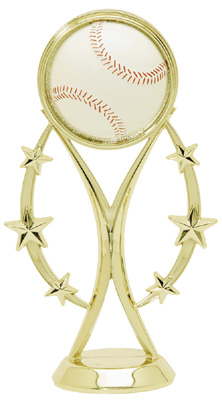 BASEBALL COLOUR SPORT GOLD 150mm