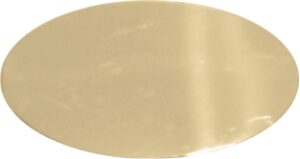 GOLD SMALL SHIELD 35mm X 20mm