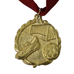 MEDAL SOCCER GOLD 38MM