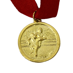 MEDAL RUGBY GOLD 38MM